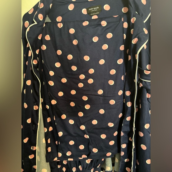 Kate Spade Long Sleeve / Pants PJ Set - Picture 3 of 3